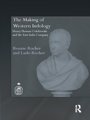 cover image of The Making of Western Indology